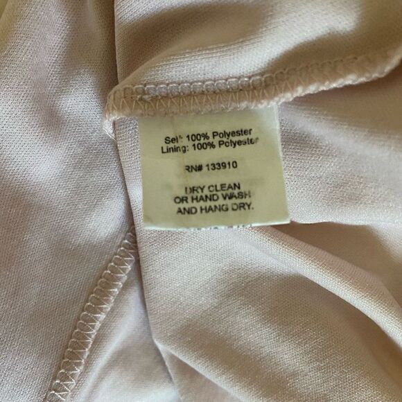 Show Me Your Mumu Caitlin Ruffle Maxi Dress Light Pink Blush Medium - Picture 8 of 10